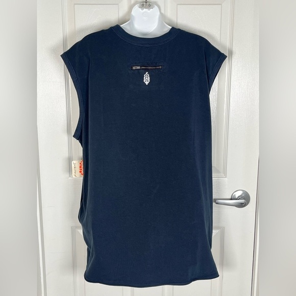 Free People Movement Hot Shot Micro SET- Navy NWT Large - Picture 7 of 14